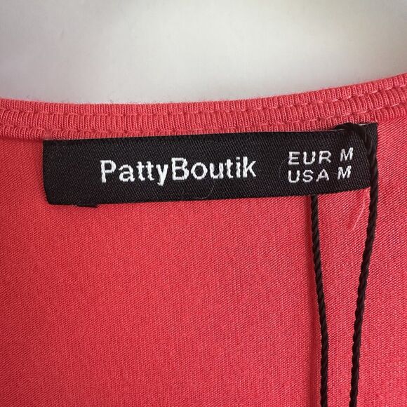 NWT Pink Wrap Front V Neck Sleeveless Blouse Top Women's M - Picture 6 of 11